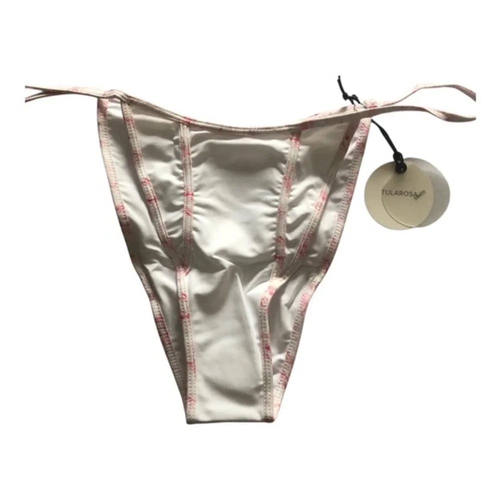 Revolve Tularosa Embra Bottom in White & Pink Toile NWT Size XL